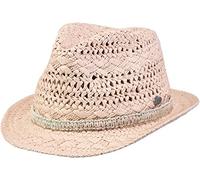 Barts Girl Famous Hat Chapeau de Paille Kids, Ruban décoratif, Taille 53 ou Taille 55 : Couleur : Rose Dusty Taille :, Rose, 55 cm