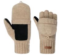 Mitaines en laine Haakon by Barts beige M/L