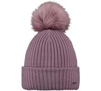 Barts Kenzie Bonnet d'hiver tricoté à Pompon, Mauve, Taille Unique