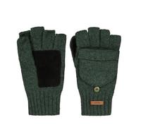 Barts Mitaines en laine Haakon Homme - moufles gants tricot avec doublure Hiver automne-hiver - S/M olive