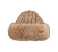 Barts Mixte Fur Cable Bandhat Casquette d 39 hiver, MARRON CLAIR, Taille unique EU