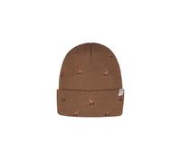 Barts Bonnet Beanie Vinston Fox Bonnet à Revers (Taille Unique - Marron)