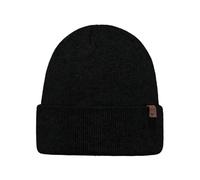 Barts Wilbert Turnup Beanie Noir Homme,Femme