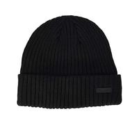 Barts Wilbert Turnup, Béret Homme, Noir (BLACK 0001), Taille unique (Taille fabricant: UNI)