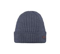 Barts Wilbert Turnup Bonnet Homme, Bleu, Taille Unique