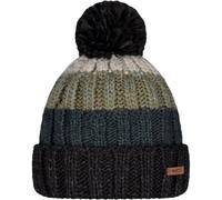 BARTS Wilhelm Beanie - Homme - Noir / Vert - taille Unique- modèle 2026