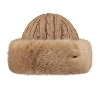 Barts Mixte Fur Cable Bandhat Casquette d 39 hiver, MARRON CLAIR, Taille unique EU