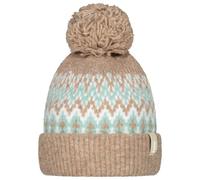 Barts - Bonnet à maille jacquard - Nakarah Beanie Light Brown en Laine - Beige Beige