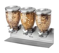 BARTSCHER 500379 Distributeur de céréales, 3 cloches, 540mm x 170mm x 395mm
