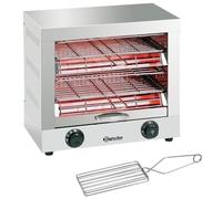 Toaster Professionnel - Bartscher - 2 Grilles - Acier Inoxydable - 3 kW