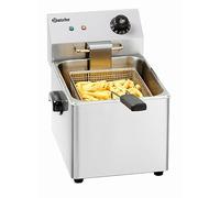BARTSCHER A162810E En acier inoxydable Snack III Fat De Deep Friteuse, 230V, 3,25 kW, 265mm x 620mm x 340mm