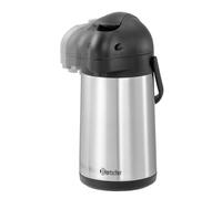 BARTSCHER Cafetière thermos professionnelle à pompe en inox 1.9 L acier inoxydable1,9 150x200x335mm