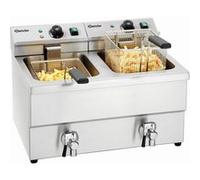 Bartscher IMBISS II - Friteuse - 8 litres - 6.5 kWatt - argent Argent G