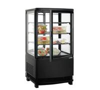 Bartscher Mini-vitrine réfrigérée 58L-SW - 64 L