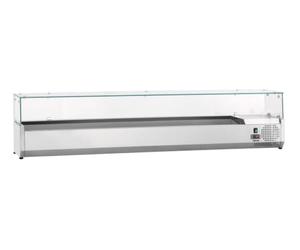 Bartscher Saladette Réfrigérée Vitrée - 10 x GN 1/4 - GL3-2005
