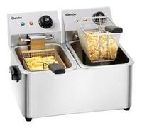 Bartscher SNACK II - Friteuse - 8 litres - 4 kWatt - argent Argent G