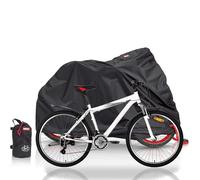 BARTSTR Housse de protection étanche pour vélo - Résistant aux intempéries - En matériau indéchirable - Protection UV élevée - Pour 1 vélo jusqu'à 26 pouces.