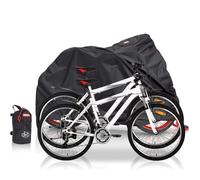 BARTSTR Housse de protection pour vélo étanche - Résistant aux intempéries - En matériau indéchirable - Extra solide - Protection UV élevée - Housse de protection pour 2 à 3 vélos