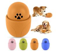 Bartuke Jouet pour chien La Reine des Neiges - Balle à lécher rechargeable et congelable pour chiens de petite, moyenne et grande taille - Jouet puzzle interactif à alimentation lente - Jouet à mâcher