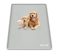 Bartuke Tapis d'urine pour chiens, 101,6 x 55,9 cm, extra large, réutilisable, tapis d'apprentissage de la propreté, antidérapant, étanche, protection du sol d'intérieur