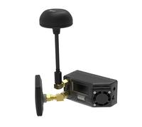 Barturry Récepteur D'Écran SteadyView X 5.8Ghz, Module IPS, Plage de Réception, Lunettes FPV, Contrôle de la Sensibilité du Récepteur, Moteur pour Avion RC et Drone.