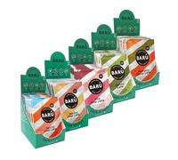 Barú Latte Sachets Coffret - 5 saveurs : Chai, Matcha & Pumpkin Spice - 5 x 12 sachets - 90 tasses - Vegan, épices naturelles - Instantané, prêt en 1 min - Fait main en Belgique (5, Sans saveur)