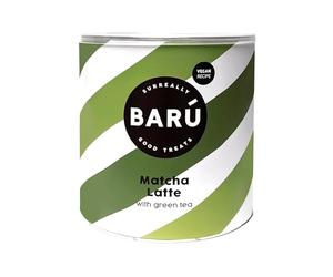 Barú Matcha Latte 1500 g - Préparation instantanée au thé vert matcha - Vegan, naturel, sans arômes/colorants artificiels - Jusqu’à 100 tasses - Fait main en Belgique
