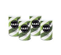 Barú Matcha Latte - Pack de 4 x 250 g - Préparation instantanée au thé vert matcha - 48 tasses - Vegan, naturel, sans arômes artificiels - Fait main en Belgique