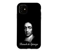 Baruch de Spinoza Philosophie Portrait rationaliste Coque pour iPhone 11