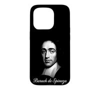 Baruch de Spinoza Philosophie Portrait rationaliste Coque pour iPhone 15 Pro