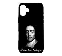 Baruch de Spinoza Philosophie Portrait rationaliste Coque pour iPhone 16 Plus