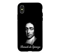 Baruch de Spinoza Philosophie Portrait rationaliste Coque pour iPhone X/XS