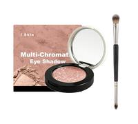 Barvena Fards à Paupières Paillette, Fards à Paupières Creme, Barvena Eyeshadow, Buildable, Shimmering Metallic Eye Shadow, For Everyday Eye Makeup Looks, Texture Ultra-Doux Longue Tenue (or rose)