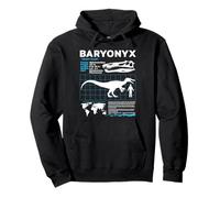 Baryonyx Fiche technique Baryonyx Sweat à Capuche