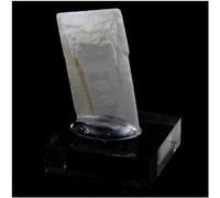 BARYTE - Pierre Naturelle en Provenance de France, Massif des Grandes Rousses, Isère Découverte 2019 - 23.21ct - Certificat d'Authenticité Inclus 25 x 13 x 3 mm G