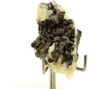 Baryte + Pyrite. 107.35 Ct. Saint-Laurent-Le-Minier, Gard, France.