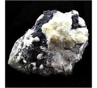 Baryte + Sphalerite. 2567.0 Ct. Les Malines, Saint-Laurent-Le-Minier, Occitanie, France.