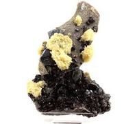 Baryte + Sphalerite. 3500.0 Ct. Elmwood Mine, Tennessee, Usa.