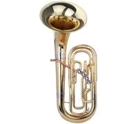 Baryton Instrument a Vent Cuivre Sib Tuba Brass 4 Pistons Embouchure Coffre Set