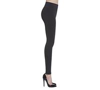 Bas Bleu Legging Push-Up Anti-Cellulite avec Ceinture Amincissante Taille M