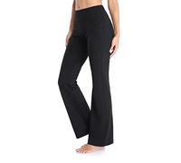 Bas cloche solide évasé athlétique jambe droite bootleg coupe botte coupe avec poche pantalon de yoga jambe large pantalon de yoga bas cloche leggings chaud pour femme legging évasé pour femme taille