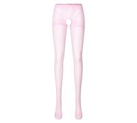 Bas collant glossy effet huile, ouvert entrejambe, stretch, pour lingerie sportive#Z