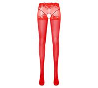 Bas collant glossy effet huile, ouvert entrejambe, stretch, pour lingerie sportive#Z