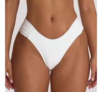 Bas de bikini ajusté cheeky avec fronces, pour la natation, les vacances, l'été, les voyages, les bases de la tenue de plage, enterrement de vie de jeune fille, mariage, demoiselle d'honneur, maillot 