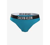 Bas de bikini Calvin Klein Classic Textured Intense Power bleu noir femme - L