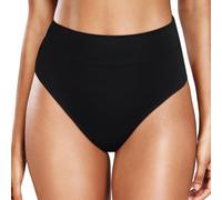 Bas de Bikini Femme Coupe Haute Taille Sonnena Anti-fuite Imperméable Maillot de Bain Brésilien String Tanga Bas de Maillots Chic Maillot Menstruel Femme