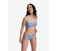 Bas de bikini Roxy Printed Essentials bleu blanc femme - XS