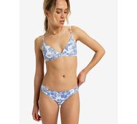 Bas de bikini Roxy PT Beach Classics Moderate bleu blanc femme - L