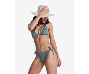 Bas de bikini Roxy Solid Essentials Lace vert femme - M