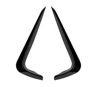 bas de caisse Accessoires Automobiles Séparateur Pare Chocs Avant Aileron Cache Antibrouillard Compatible Avec 3 E90 E91 LCI M 2009 2010 2011 2012(Glossy Black)